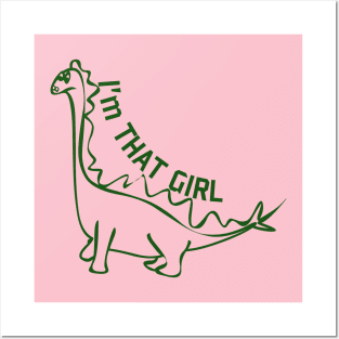 I'm that girl Posters and Art